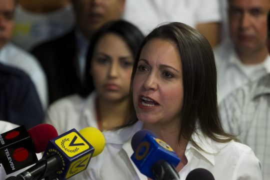 RUEDA DE PRENSA EN SEDE DEL PARTIDO VOLUNTAD POPULAR EN CARACAS