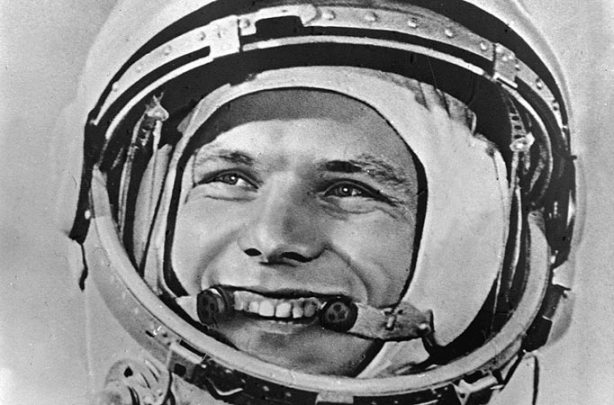 Yuri Gargarin primer cosmonauta en llegar al espacio en 1961