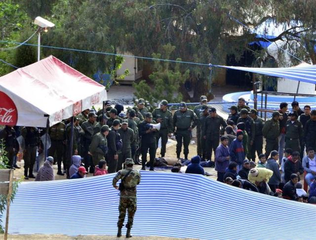 Autoridades retoman el control de una cárcel en Cochabamba. EFE