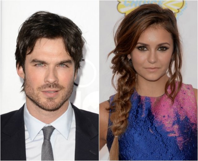 Ian Somerhalder y Nina Dobrev