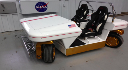 Foto: Carro autonomo de la NASA / xataka.com