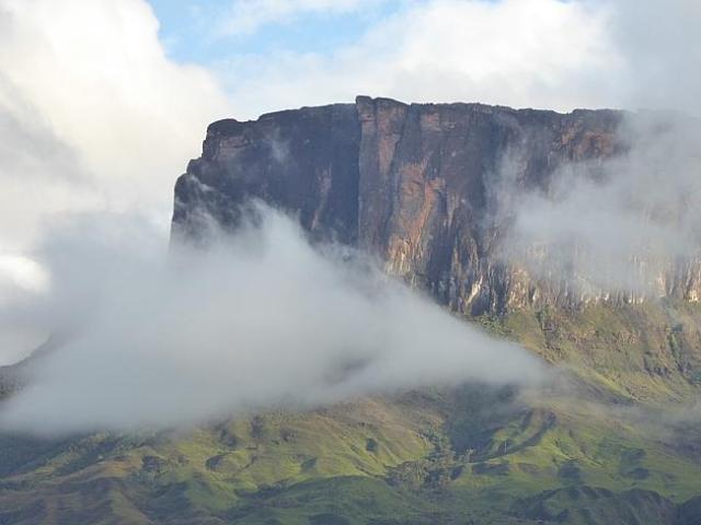 El Roraima es definitivamente una montaña imponente / Foto W. Hatton