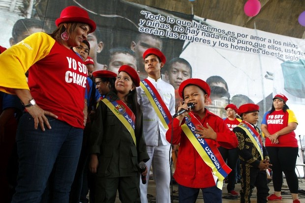 Niños venezolanos enviaron su canto de amor al presidente Chávez (año 2013) / AVN VTV