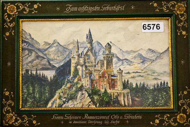 Hitler-Painting-Neuschwanstein