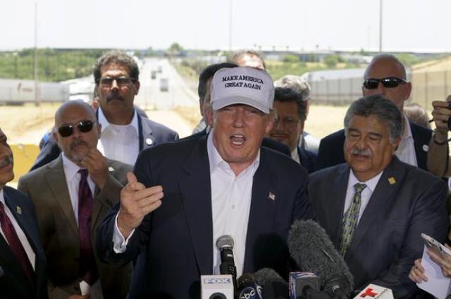 U.S. Republican presidential candidate Donald Trump speaks at the Family Leadership Summit in Ames, Iowa, United States, July 18, 2015. REUTERS/Jim Young