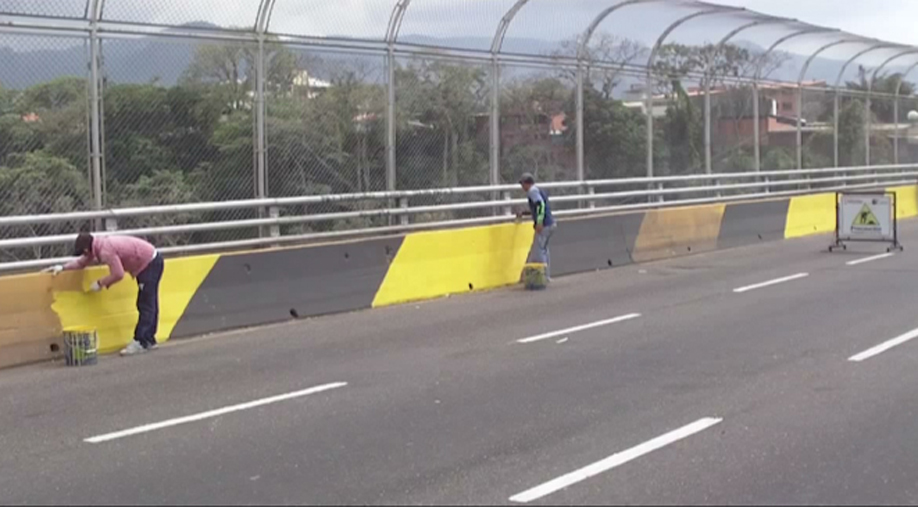 Instituto de Vialidad del Táchira cumple labores de mantenimiento en el viaducto viejo