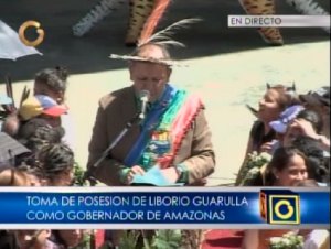 Liborio Guarulla tomó posesión como gobernador de Amazonas (Video)