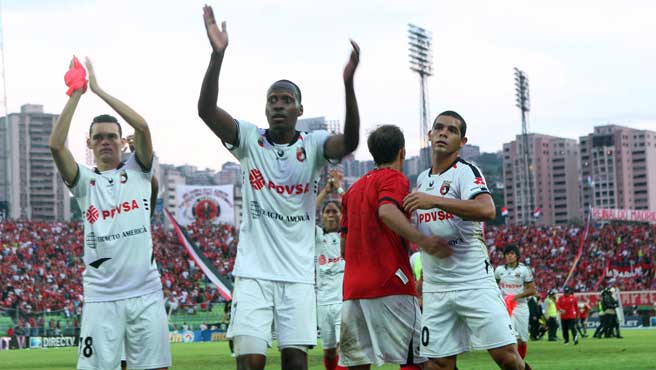 Caracas FC goleó al Lara