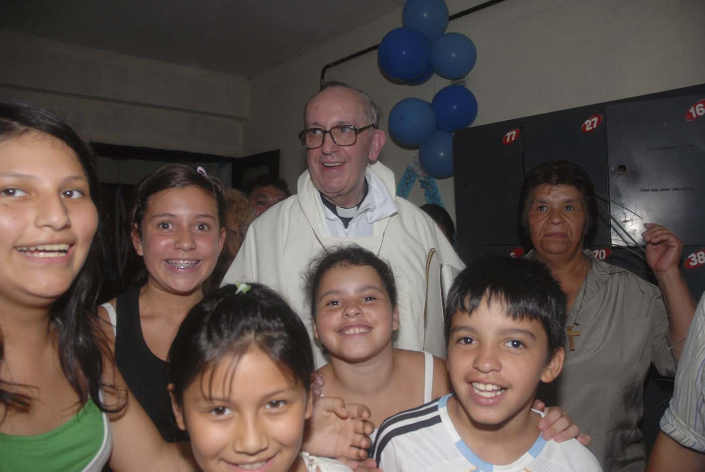 La sonrisa del papa Francisco (Fotos)