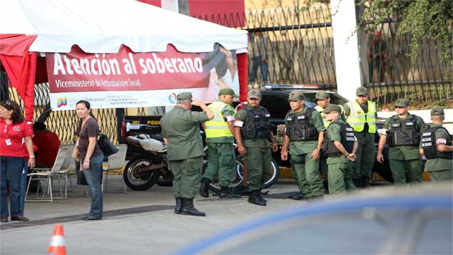 Preparan acto en el Hospital Militar de Caracas