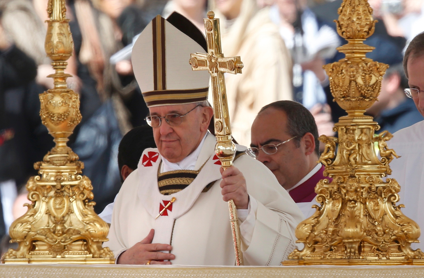 La primera homilía del papa Francisco en San Pedro