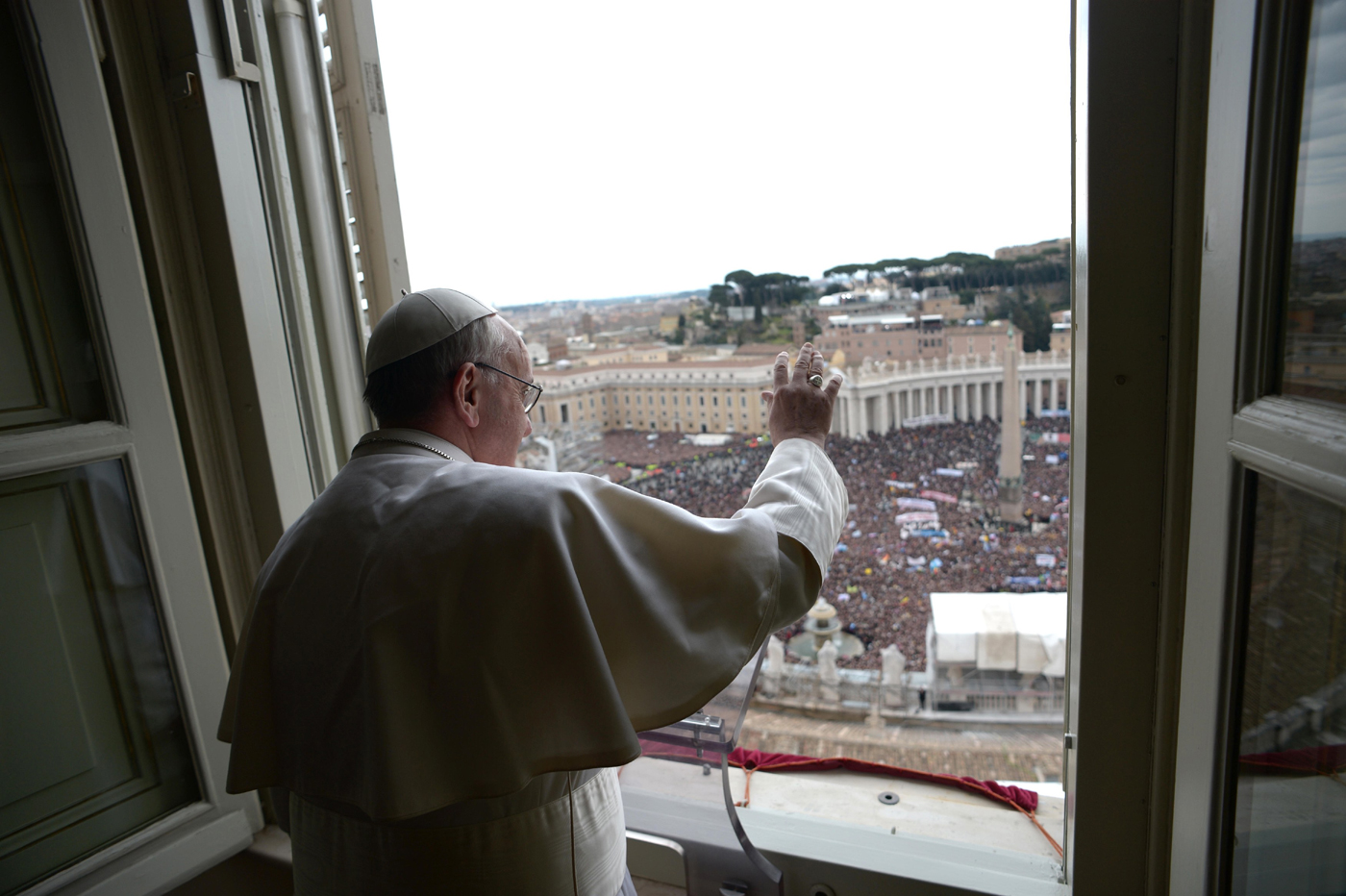 Las palabras de Bergoglio cuando aceptó ser Papa