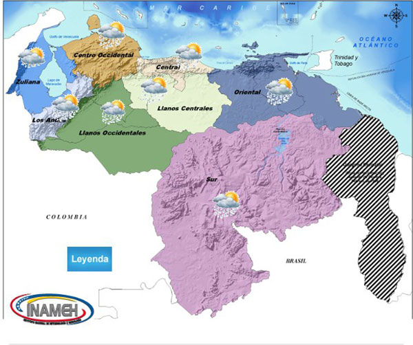 Deslizamientos por lluvias en varios puntos de Caracas