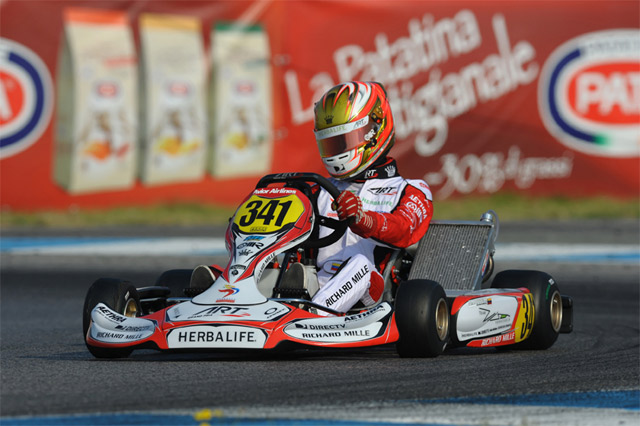 Productivo fin de semana para Borrelli en la WSK Euro Series