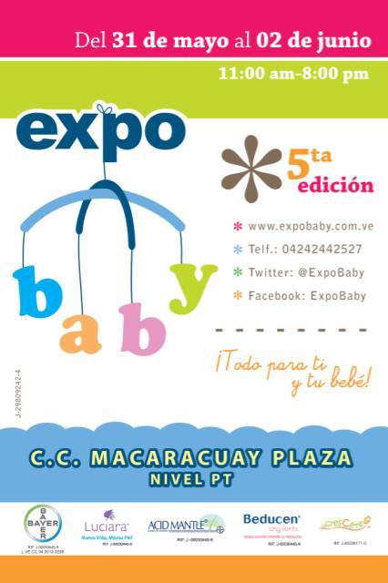 ExpoBaby llega a Caracas con su 5ta. Edición