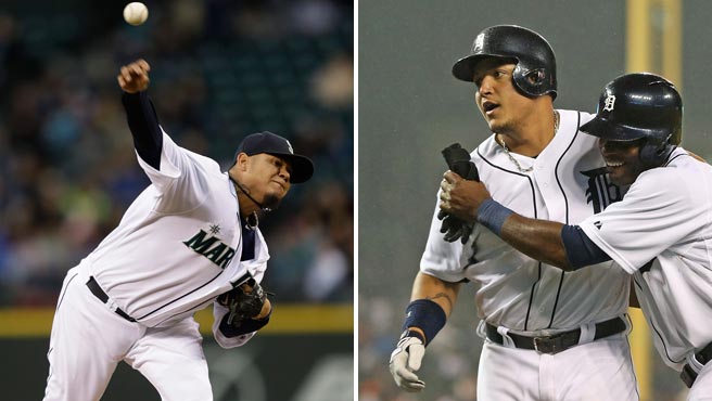 Miguel Cabrera y Félix Hernández los venezolanos más destacados en el mes de Abril