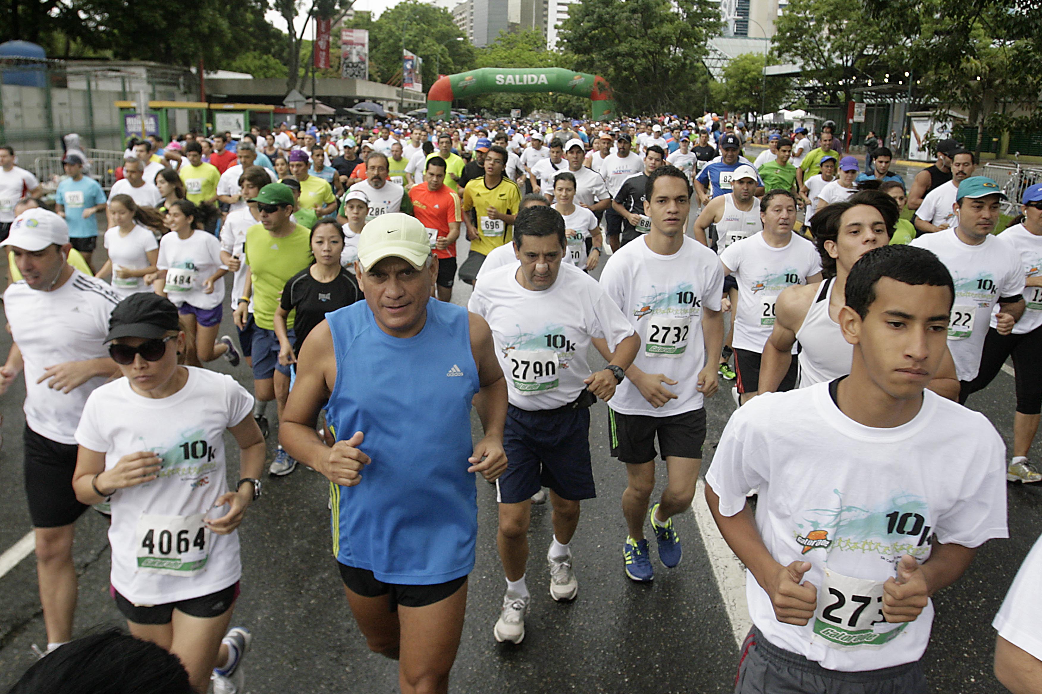 Este domingo se realizará la carrera de calle del circuito Gatorade 2013