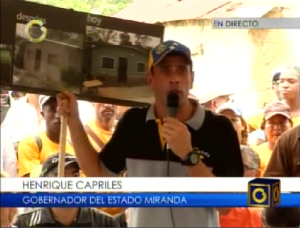 Capriles: El objetivo es transformar la vida de las personas para bien