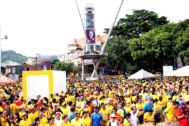 Doce mil maratonistas recorrieron Baruta en la NatGeo