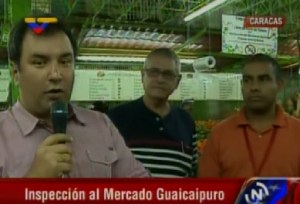 Ministro Yván Gil inspeccionó el mercado de Guaicaipuro