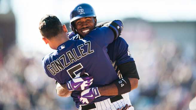 Carlos González y Yorvit Torrealba la vieron clarita en triunfo de Colorado