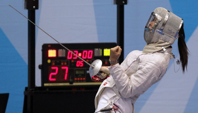 Espadista Lissie Asís avanzó a ronda de las 16 mejores en Panamericano