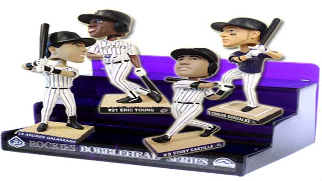 Andrés Galarraga y Carlos González tendrán su “Bobblehead”