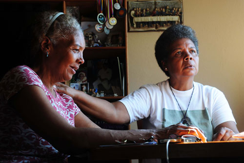 Familias que tienen la injusticia grabada en su piel