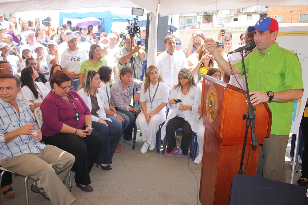 Capriles: Todo se puso por las nubes, pero los salarios por el piso