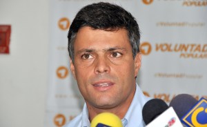 Leopoldo López afirma que “la supuesta cruzada anticorrupción del gobierno es un show”