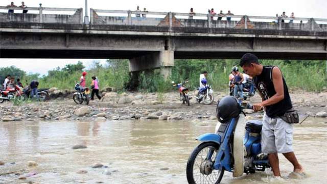 Estudian contaminación del río Táchira