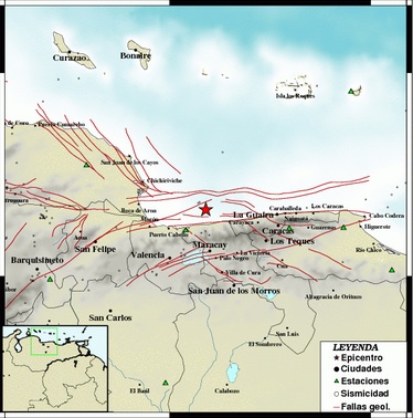 También tembló en Aragua