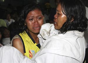 Asciende a 52 la cifra de muertos en naufragio de ferry en Filipinas