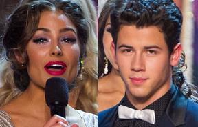 Nick Jonas en una cita romántica con Miss Universo