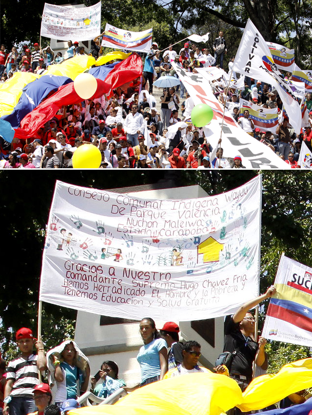 Encuentre los errores en esta pancarta de los estudiantes revolucionarios (Foto)