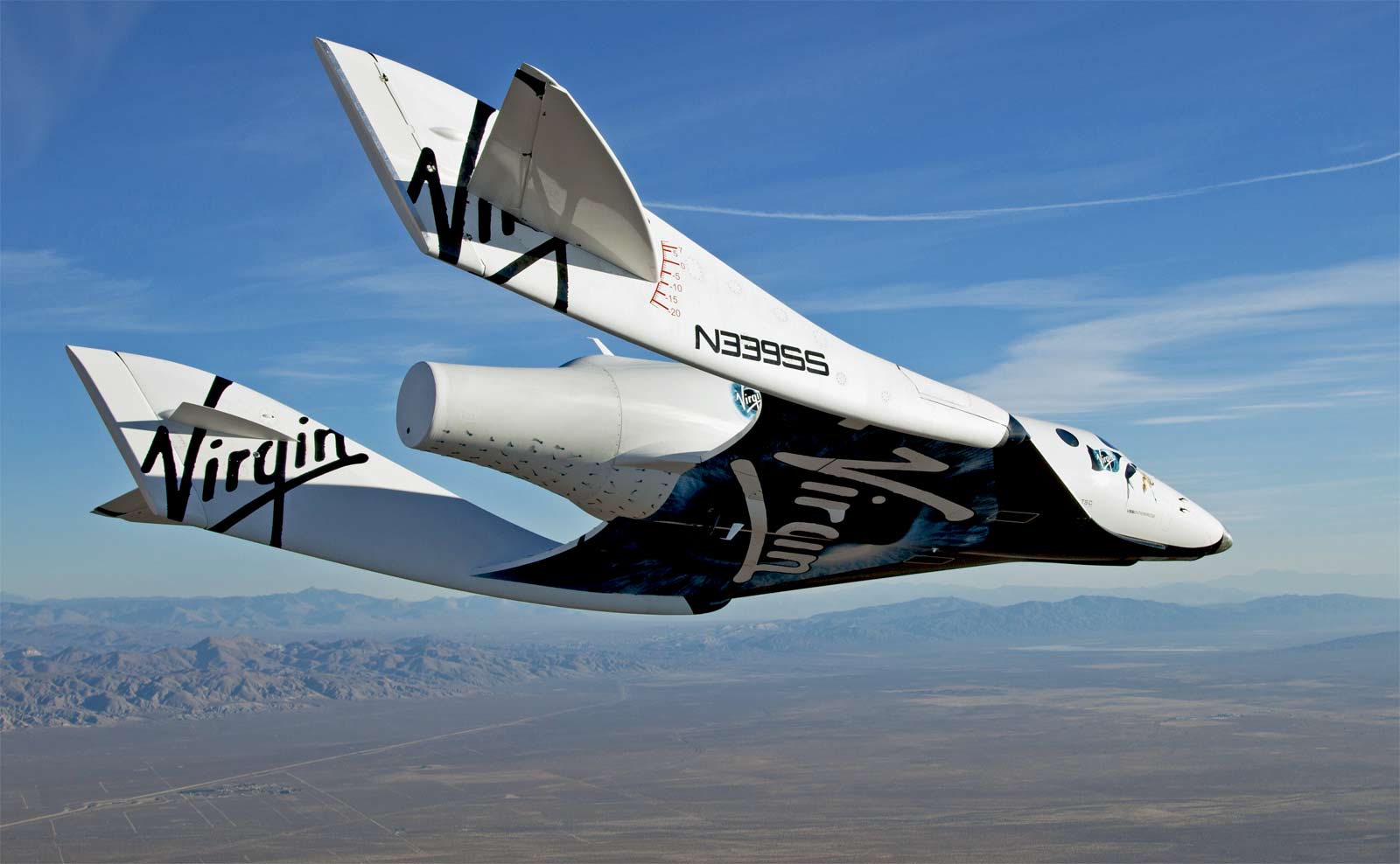 Virgin Galactic rompe de nuevo la barrera del sonido en un vuelo de prueba