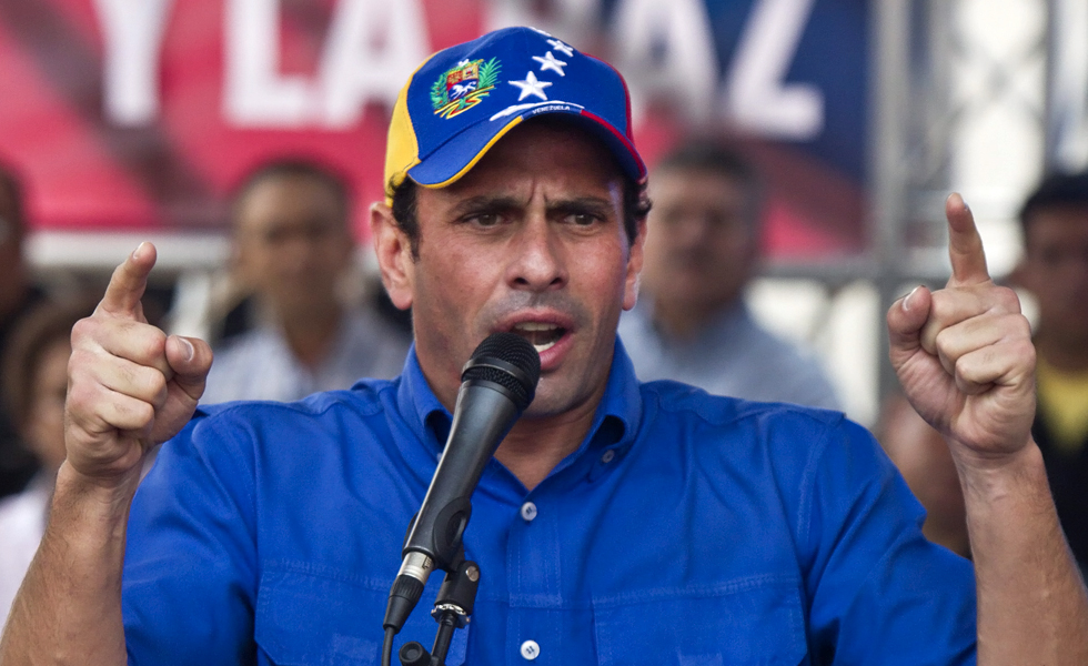 Capriles: Debemos dar una señal clara de que queremos un cambio en el país