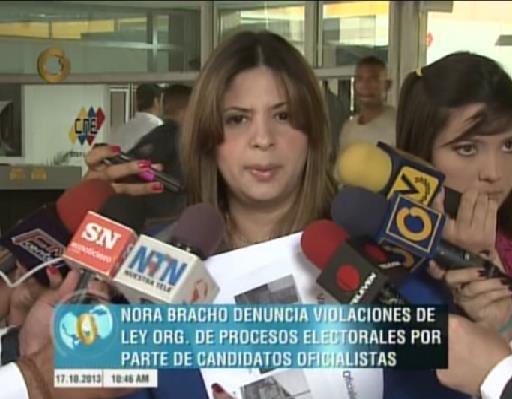 Denuncian violaciones a la normativa electoral por parte de candidatos oficialistas