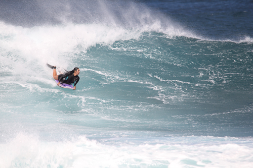 La venezolana Izamar Vivas en el Sintra Pro y Rio Bodyboarding Pro