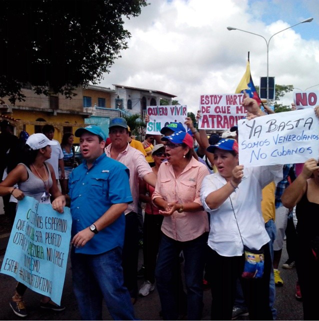 En fotos: Así protestaron en el interior del país (Fotos)