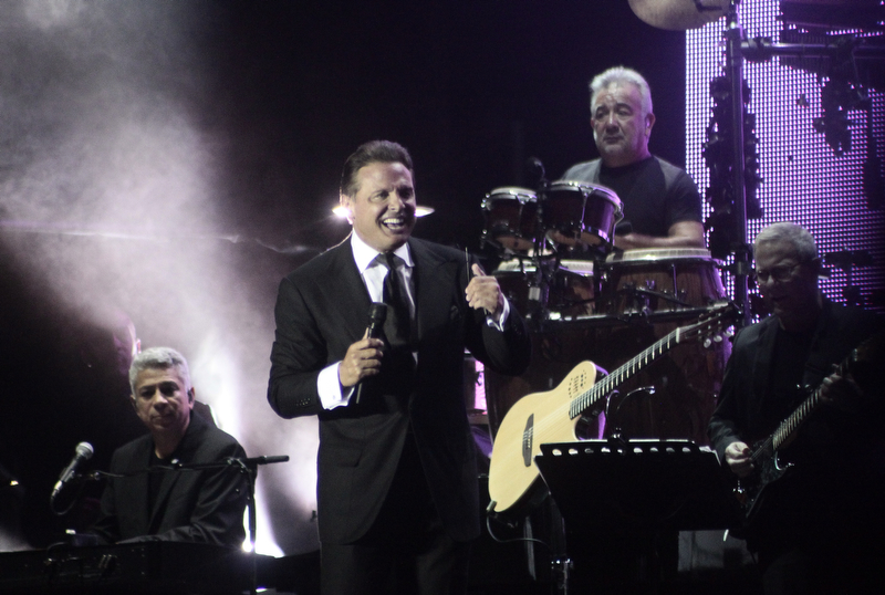 Luis Miguel brilló en Caracas