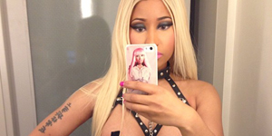 ¿Nicki Minaj a lo sadomasoquista? Te la tengo (Autofoto)