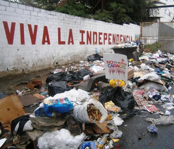 La campaña “Caracas Te Quiero” de Jorge Rodríguez se “chorreó” (Fotos)