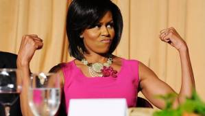 Michelle Obama la clava ante Lebron James (Video)