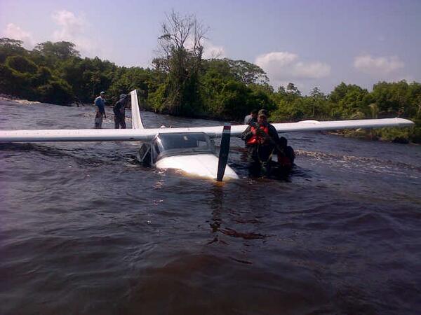 Interceptan e inutilizan otra avioneta incursora en espacio territorial venezolano (FOTO)