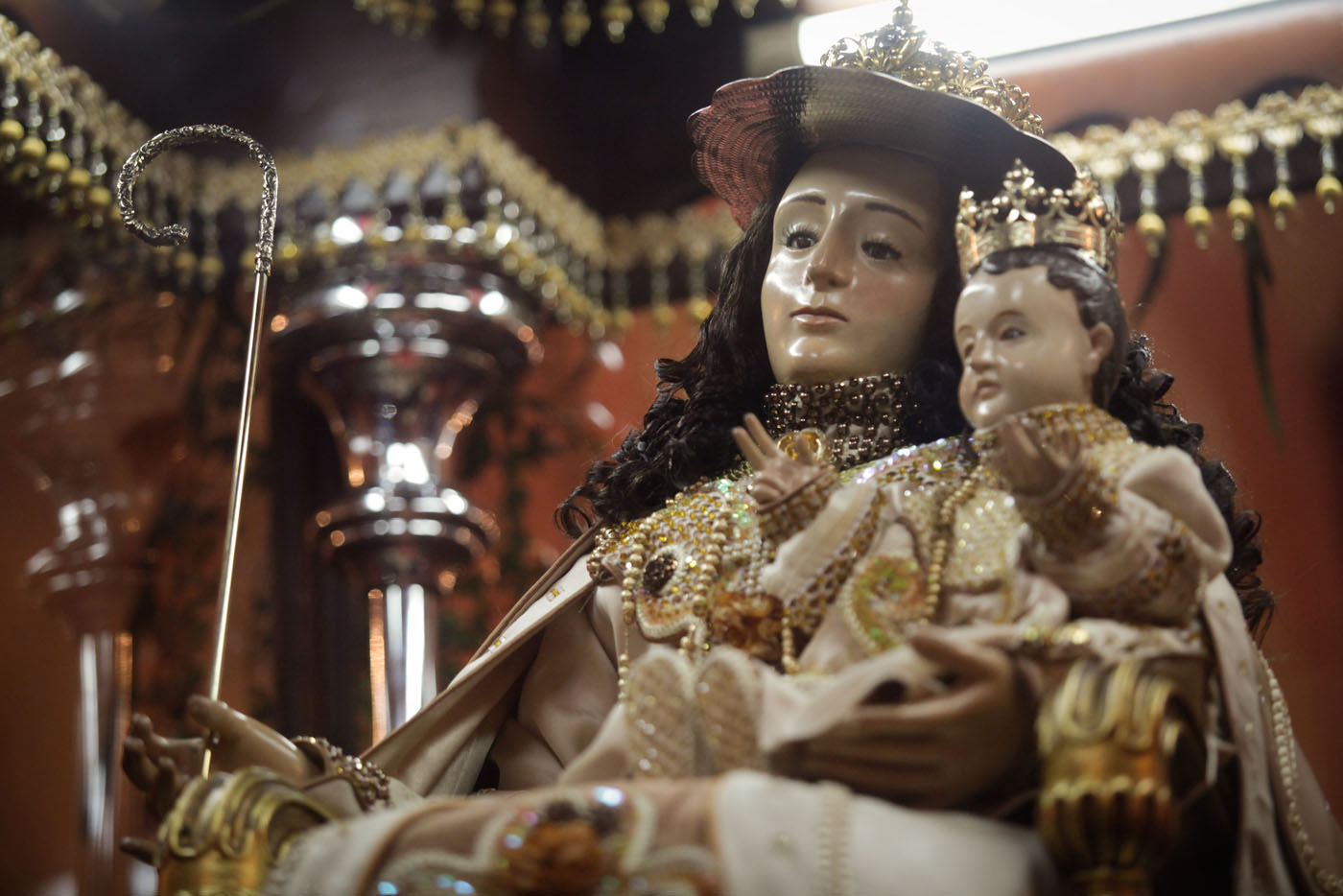 La Divina Pastora en procesión con miles de feligreses (Fotos)