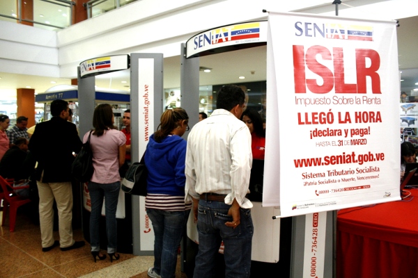 Autorizan a 16 bancos para facilitar declaración del ISLR