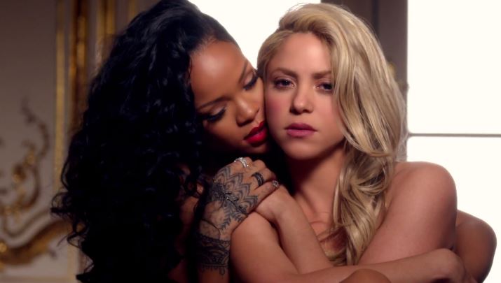 Los más pícaros momentos del nuevo video de Shakira y Rihanna (BABEADOS)