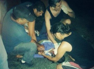 GNB disparó perdigón en la cara a estudiante en Naguanagua (Fotos)