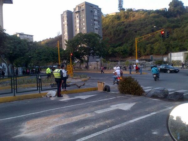 Reportan protesta en Caurimare (Fotos)